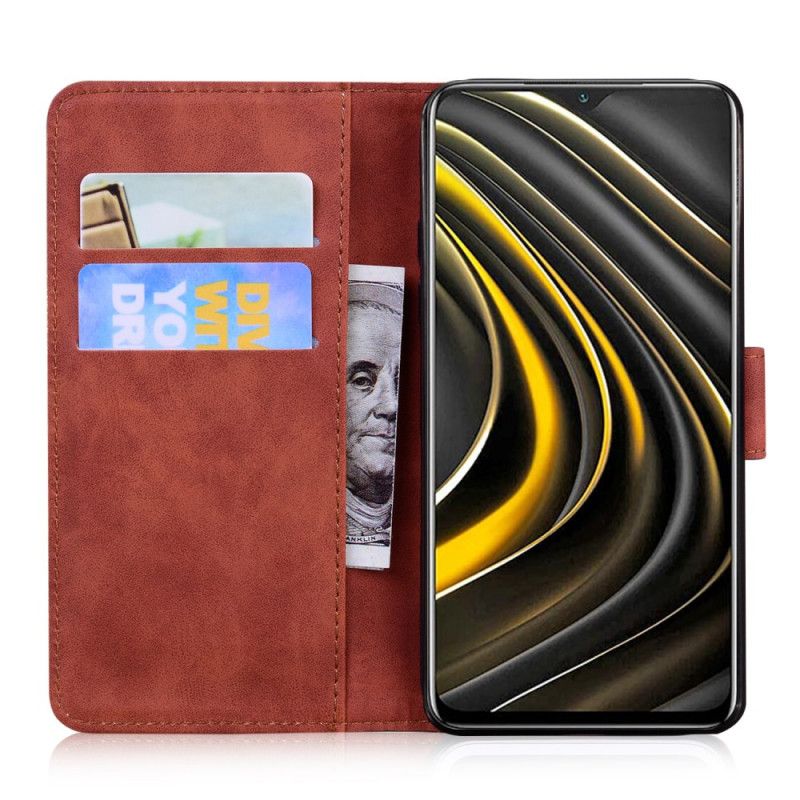 Læder Cover Google Pixel 6 Telefon Etui Skin-touch Butterfly