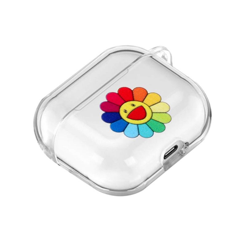 Cover AirPods Regnbue Blomster Serie Silikone Original