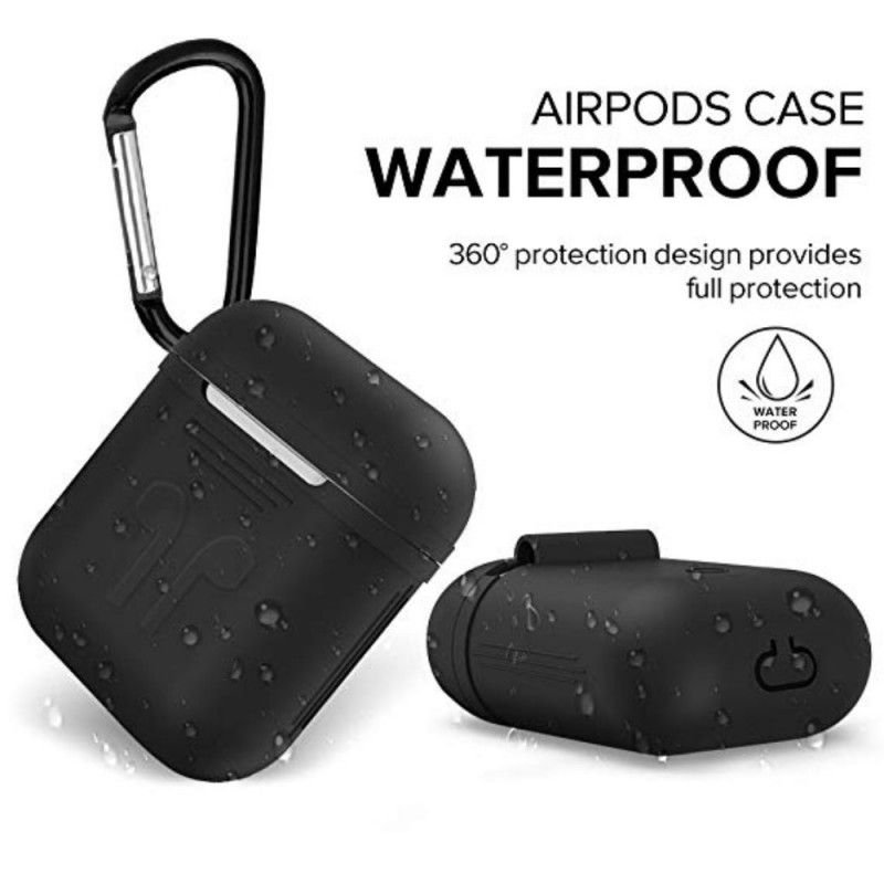 Cover AirPods Sort Design Silikone