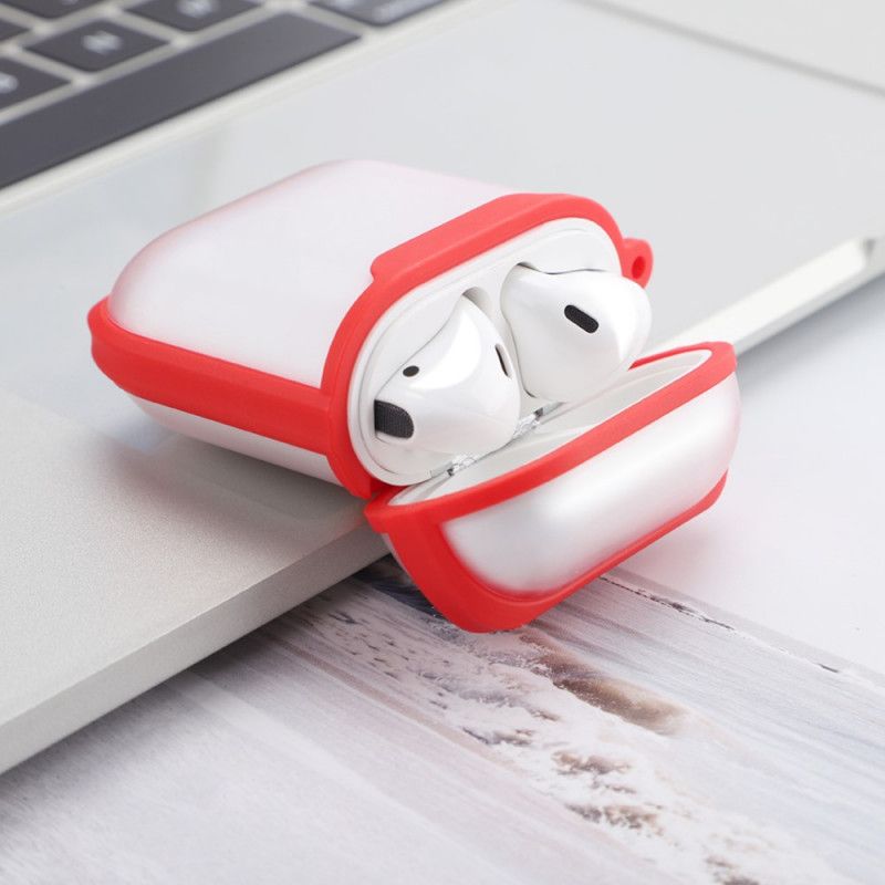 Cover AirPods Sort Gennemsigtig Frostet