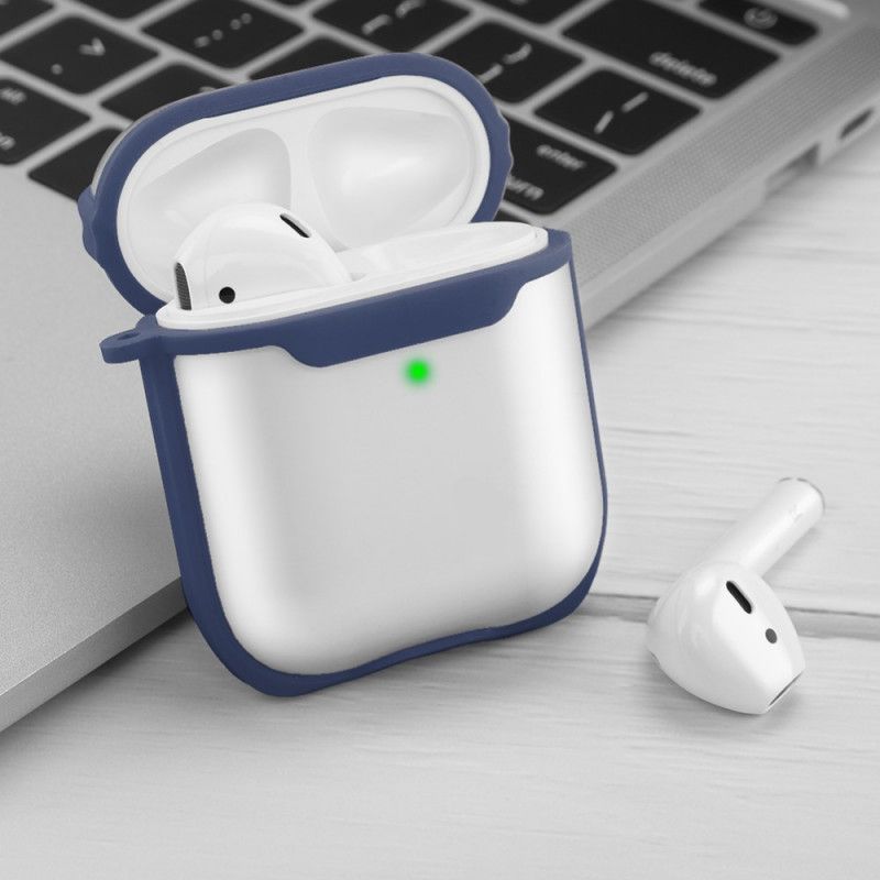 Cover AirPods Sort Gennemsigtig Frostet