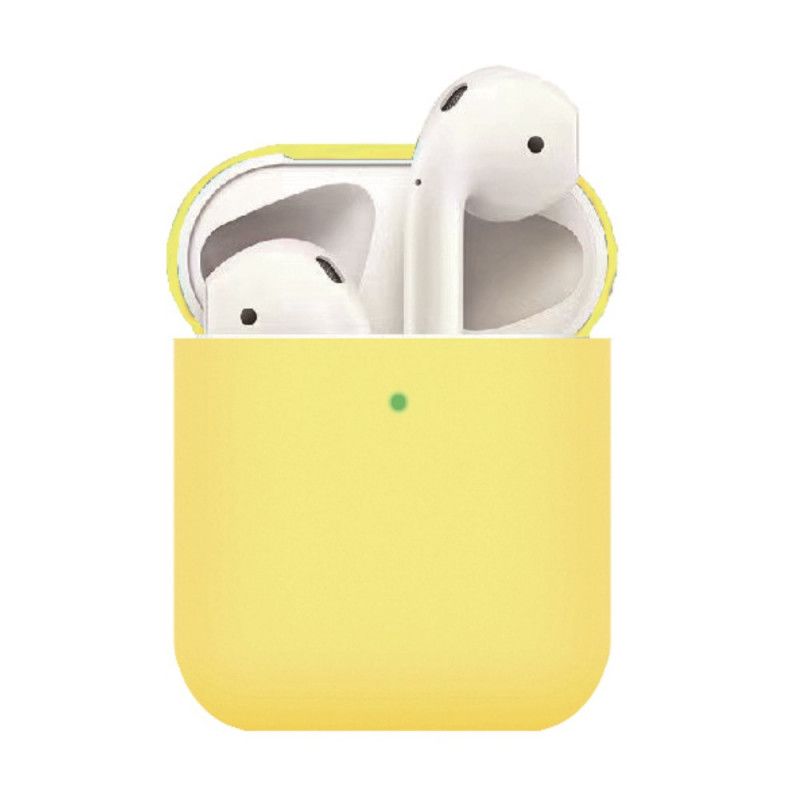 Cover AirPods Sort Mobilcover Mattsilikone