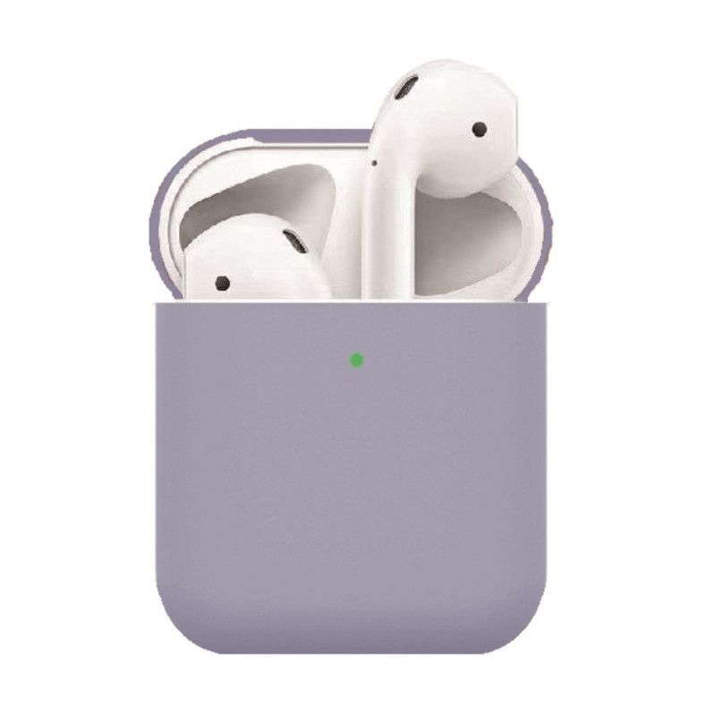 Cover AirPods Sort Mobilcover Mattsilikone