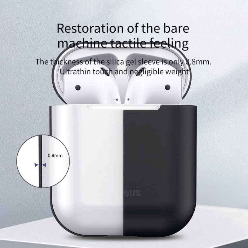 Cover AirPods Sort Silikone Baseus