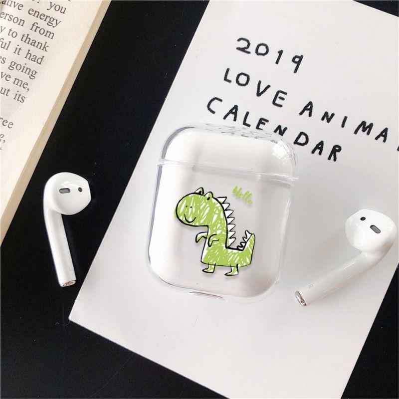 Cover for AirPods Grøn Sjove Dyr