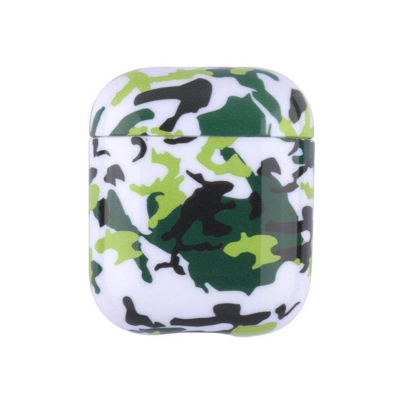 Cover for AirPods Rød Camouflage Design