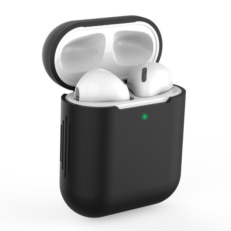 Cover for AirPods Sort Klassisk Silikone