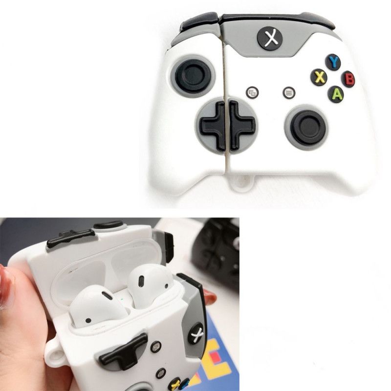 Cover for AirPods Sort Silikone Xbox