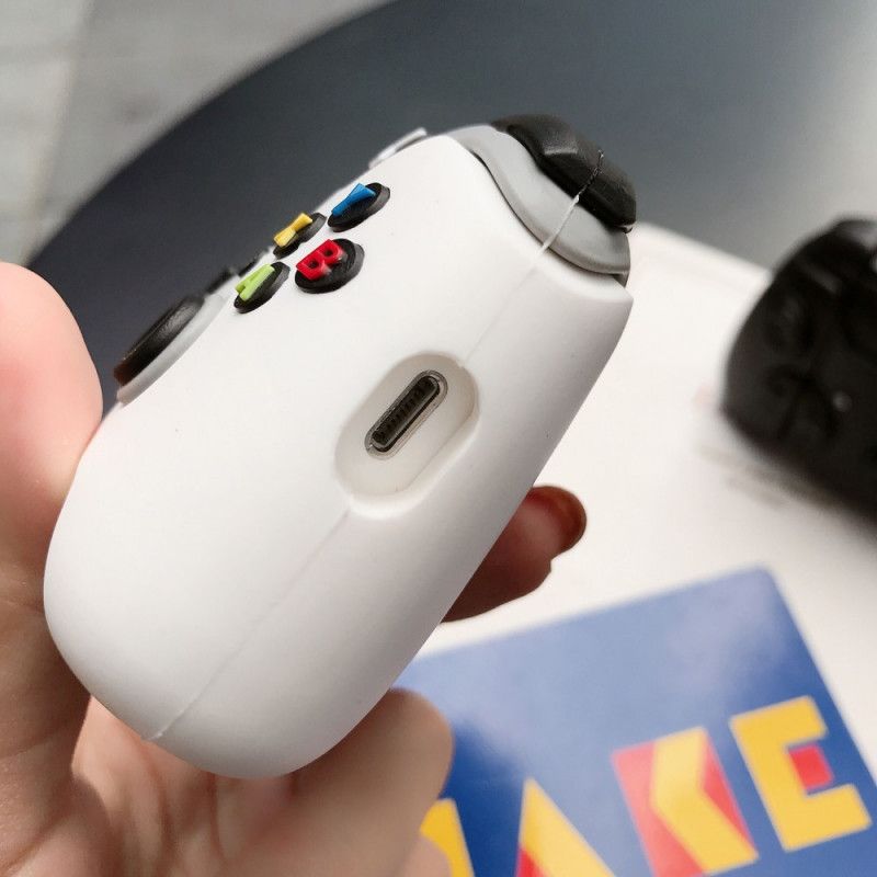 Cover for AirPods Sort Silikone Xbox