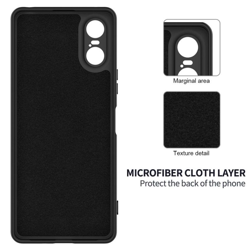 Cover Sony Xperia 10 Vi Flydende Silikone Strop