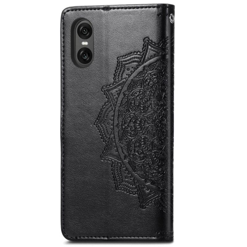 Flip Cover Sony Xperia 10 Vi Barok Mandala Med Rem