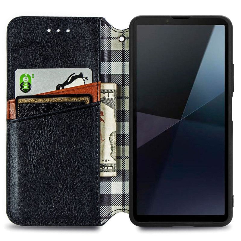 Flip Cover Sony Xperia 10 Vi Vintage Frise