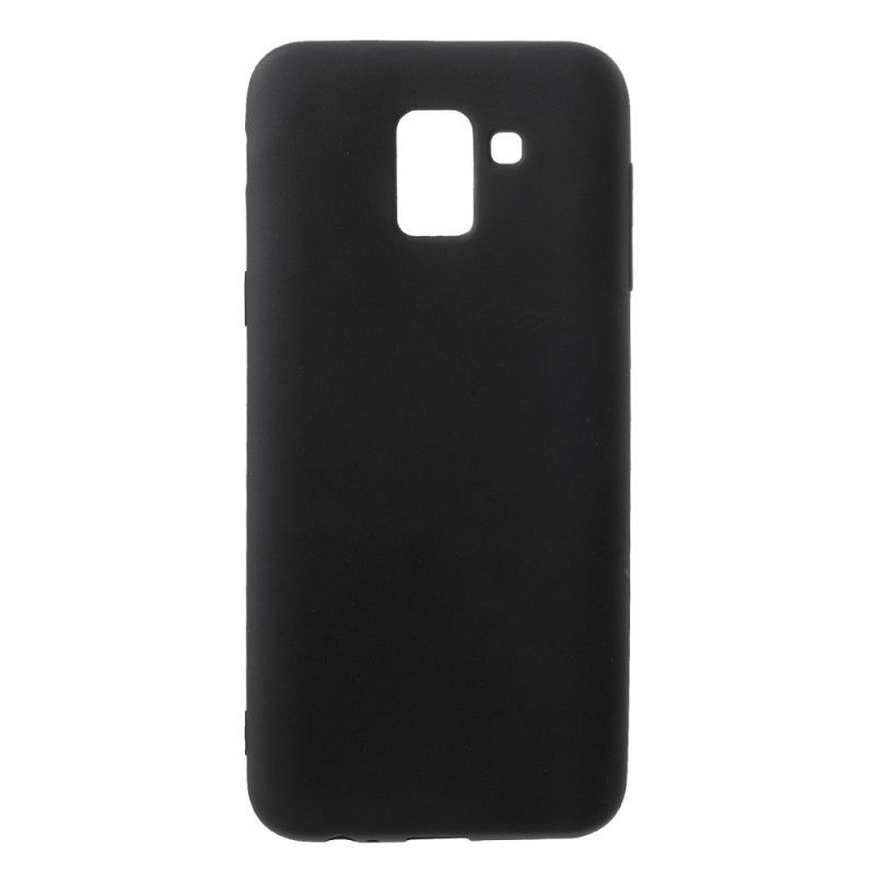 Cover for Samsung Galaxy J6 Sort Stiv Mat