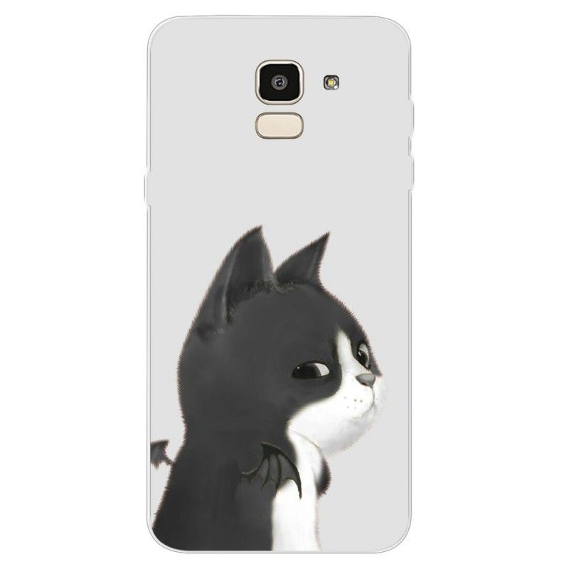 Cover Samsung Galaxy J6 Djævelkat