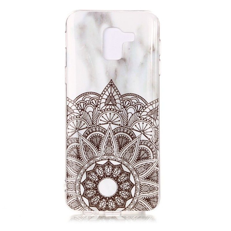 Cover Samsung Galaxy J6 Marmoreret Mandala Beskyttelse