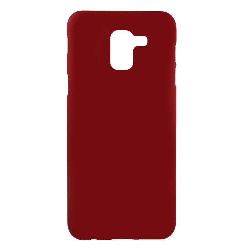 Cover Samsung Galaxy J6 Sort Mobilcover Klassisk Stiv