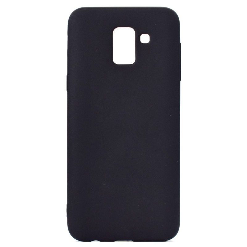 Cover Samsung Galaxy J6 Sort Silikone