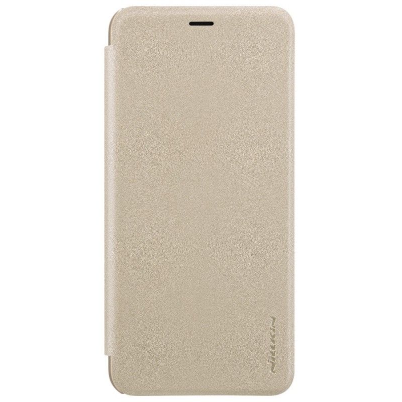 Læder Cover for Samsung Galaxy J6 Sort Nillkin