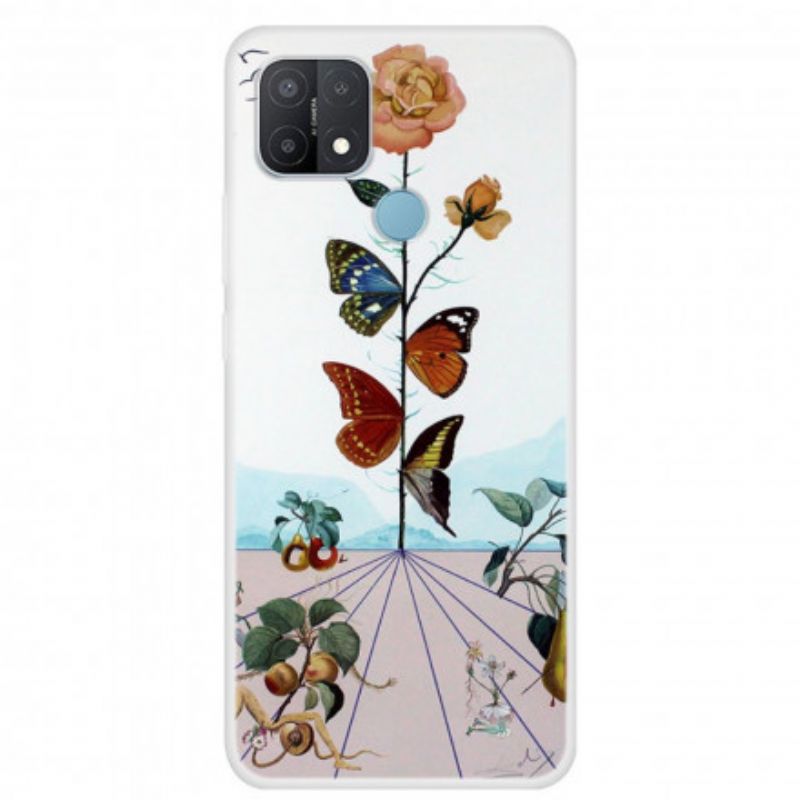 Cover Til Oppo A15 Butterflies Of Nature