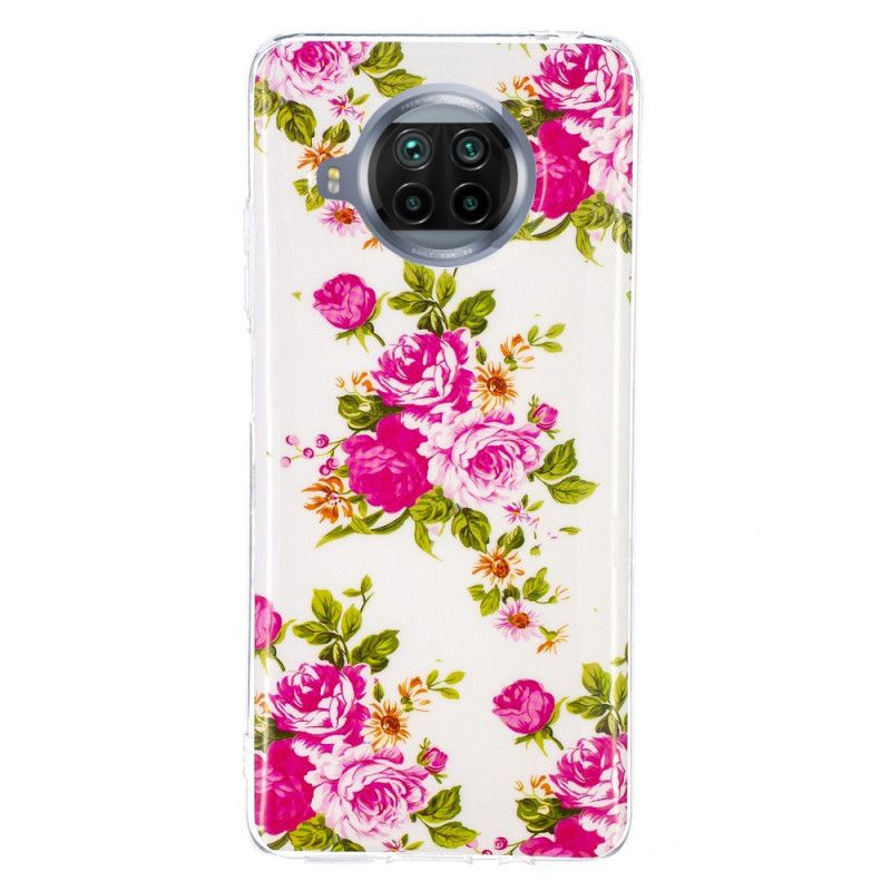 Cover for Xiaomi Mi 10T Lite 5G / Redmi Note 9 Pro 5G Fluo Liberty Blomster