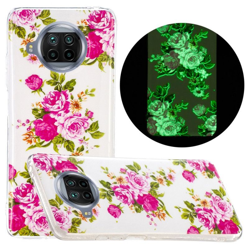 Cover for Xiaomi Mi 10T Lite 5G / Redmi Note 9 Pro 5G Fluo Liberty Blomster