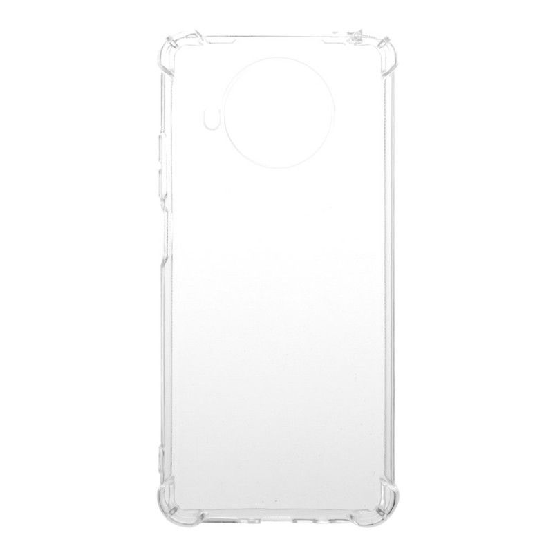 Cover for Xiaomi Mi 10T Lite 5G / Redmi Note 9 Pro 5G Gennemsigtige Forstærkede Hjørner