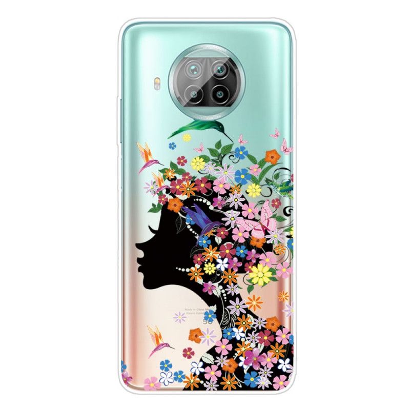 Cover for Xiaomi Mi 10T Lite 5G / Redmi Note 9 Pro 5G Smukt Blomsterhoved