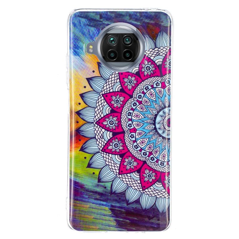 Cover Xiaomi Mi 10T Lite 5G / Redmi Note 9 Pro 5G Fluorescerende Mandala