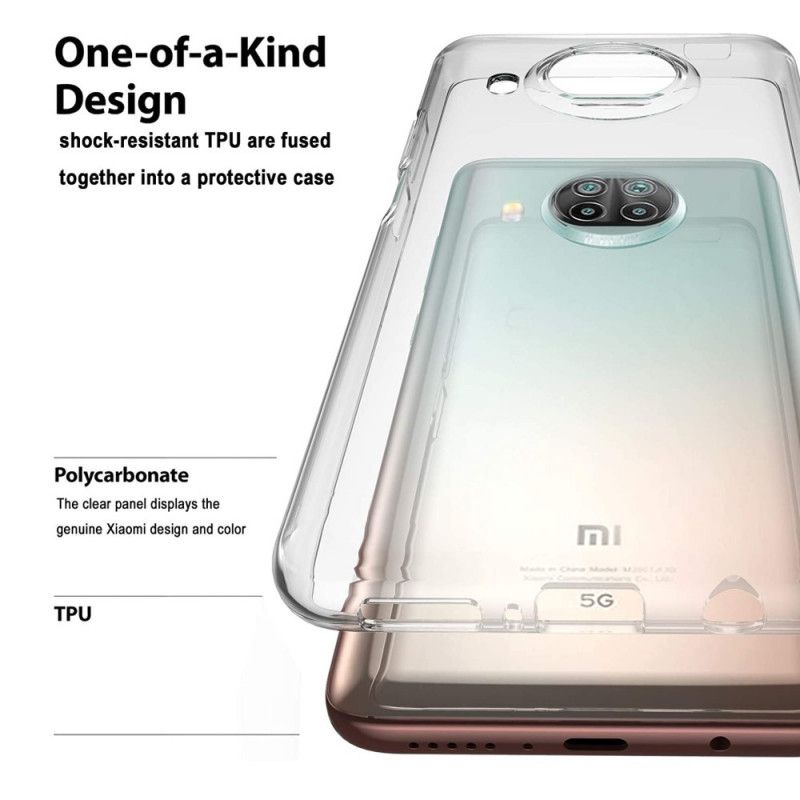 Cover Xiaomi Mi 10T Lite 5G / Redmi Note 9 Pro 5G Gennemsigtig Original