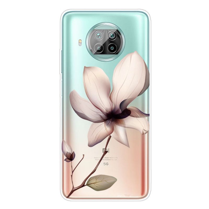 Cover Xiaomi Mi 10T Lite 5G / Redmi Note 9 Pro 5G Lyserød En Blomst Original