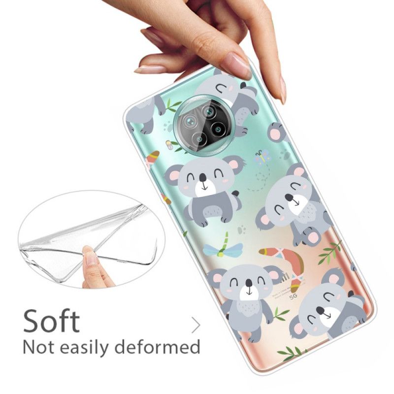 Cover Xiaomi Mi 10T Lite 5G / Redmi Note 9 Pro 5G Mobilcover Søde Koalaer