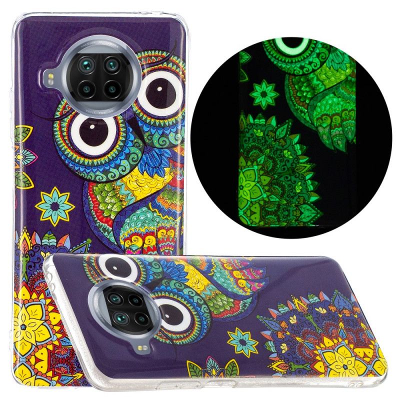 Cover Xiaomi Mi 10T Lite 5G / Redmi Note 9 Pro 5G Neon Mandala Ugle