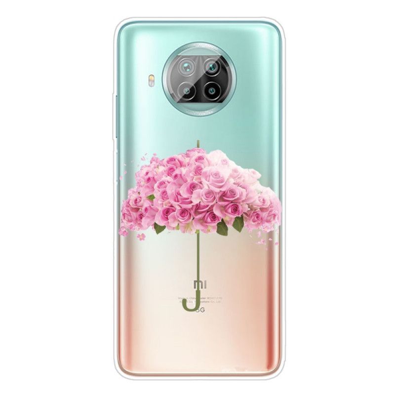 Cover Xiaomi Mi 10T Lite 5G / Redmi Note 9 Pro 5G Paraply I Roser