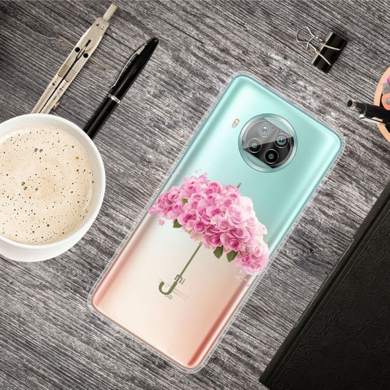 Cover Xiaomi Mi 10T Lite 5G / Redmi Note 9 Pro 5G Paraply I Roser