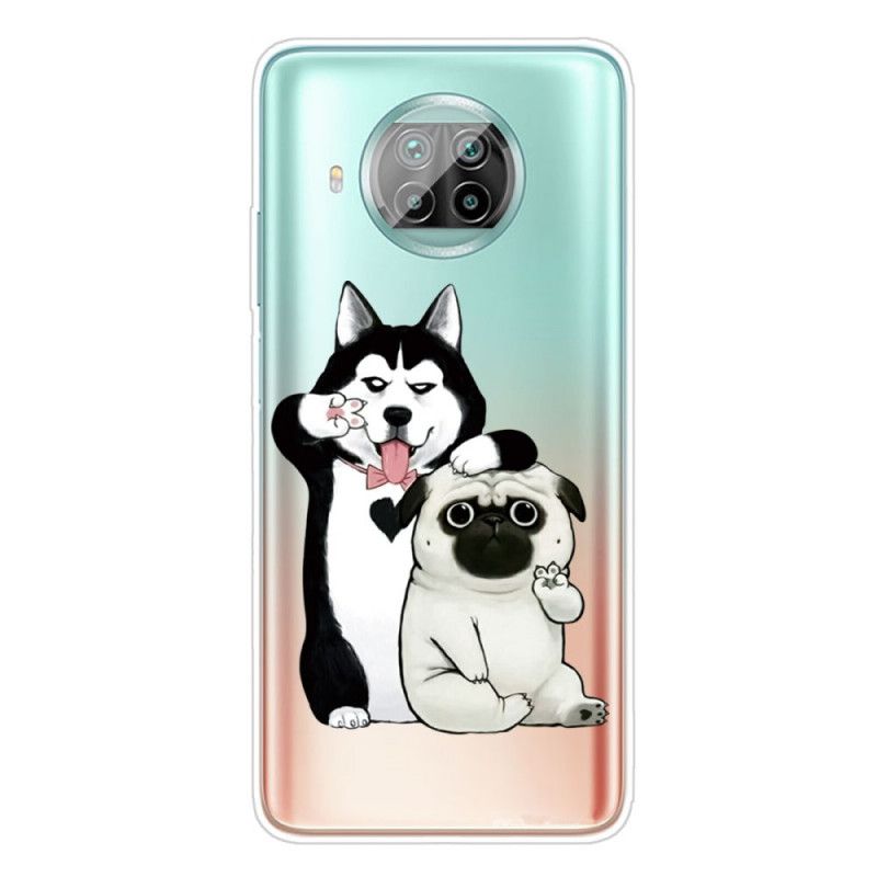 Cover Xiaomi Mi 10T Lite 5G / Redmi Note 9 Pro 5G Sjove Hunde