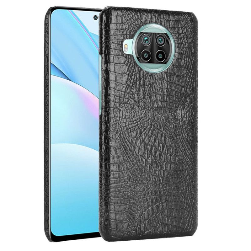 Cover Xiaomi Mi 10T Lite 5G / Redmi Note 9 Pro 5G Sort Krokodillestil