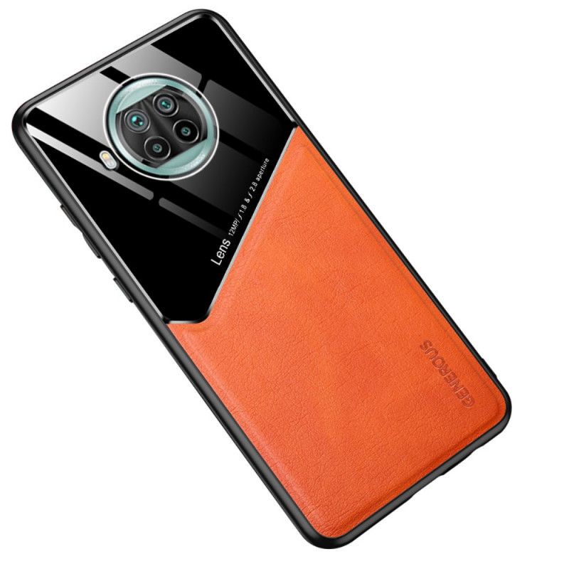 Cover Xiaomi Mi 10T Lite 5G / Redmi Note 9 Pro 5G Sort Magnetisk Lædereffekt