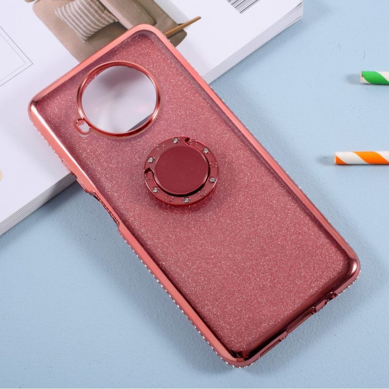 Cover Xiaomi Mi 10T Lite 5G / Redmi Note 9 Pro 5G Sort Pailletter Og Diamanter