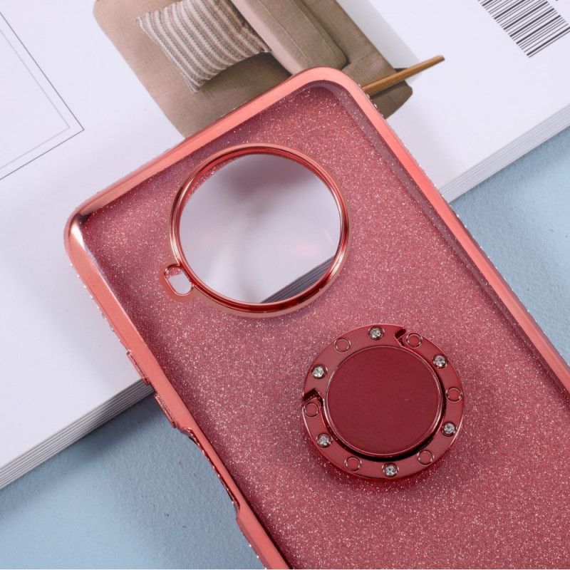 Cover Xiaomi Mi 10T Lite 5G / Redmi Note 9 Pro 5G Sort Pailletter Og Diamanter