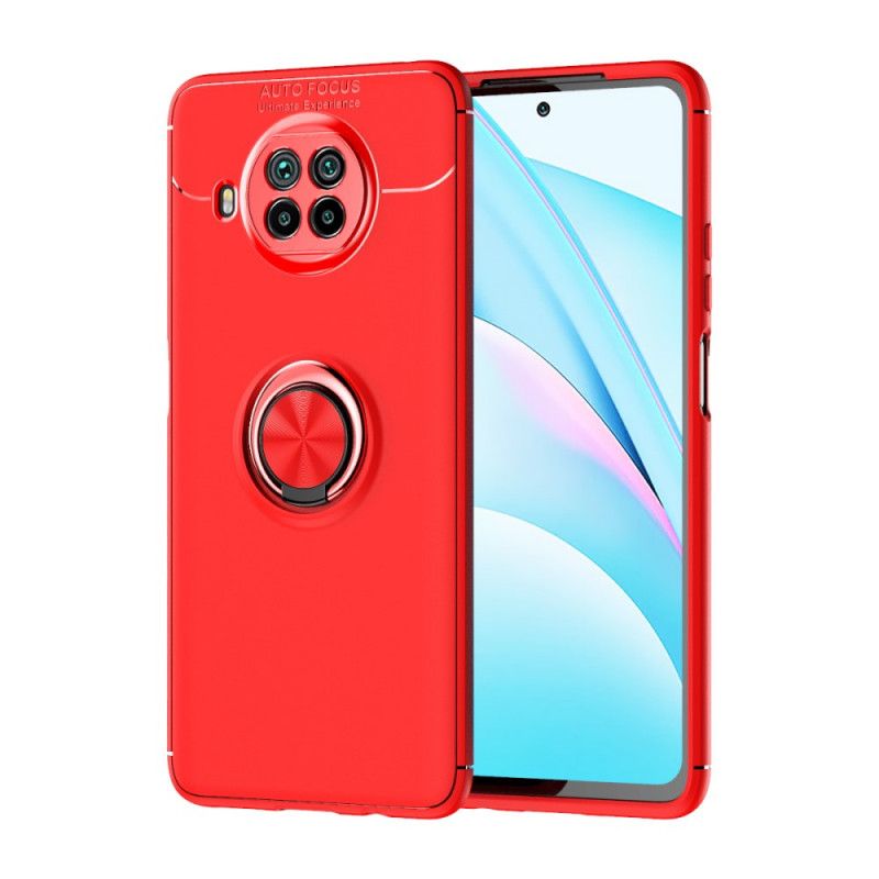 Cover Xiaomi Mi 10T Lite 5G / Redmi Note 9 Pro 5G Sort Roterende Ring