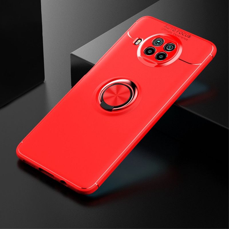 Cover Xiaomi Mi 10T Lite 5G / Redmi Note 9 Pro 5G Sort Roterende Ring