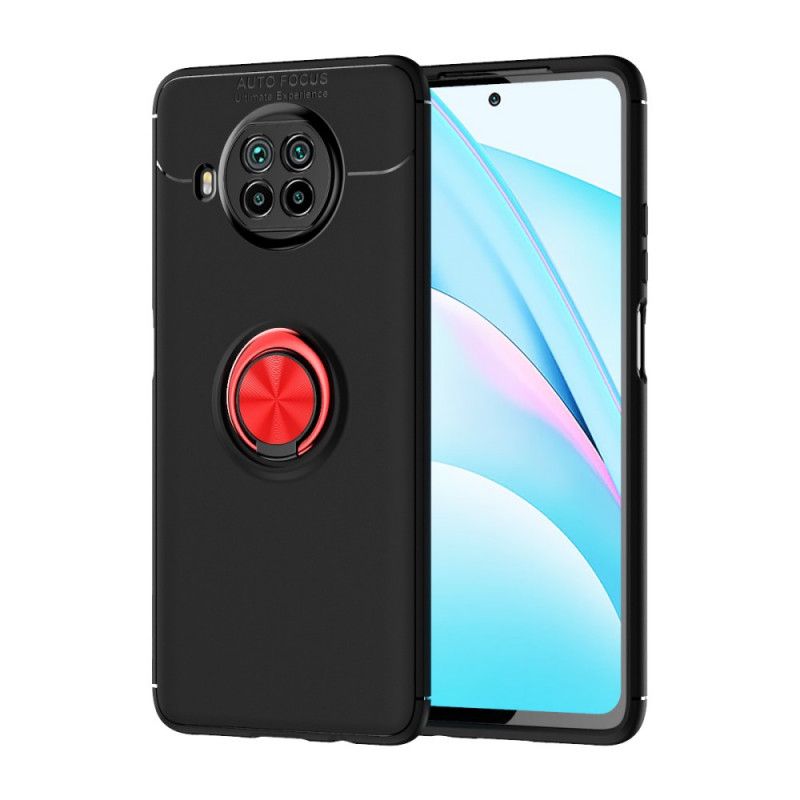 Cover Xiaomi Mi 10T Lite 5G / Redmi Note 9 Pro 5G Sort Roterende Ring