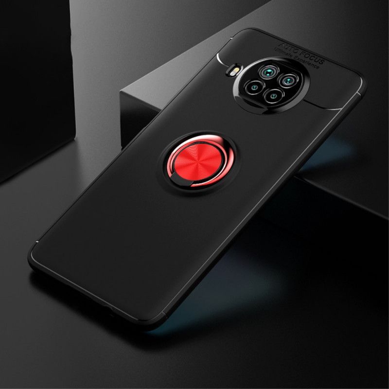 Cover Xiaomi Mi 10T Lite 5G / Redmi Note 9 Pro 5G Sort Roterende Ring