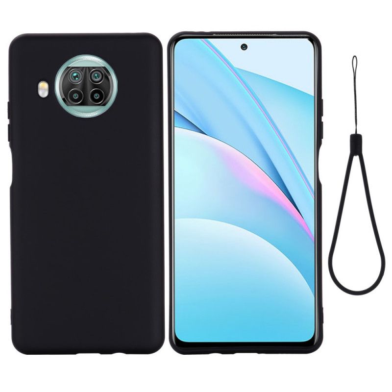 Cover Xiaomi Mi 10T Lite 5G / Redmi Note 9 Pro 5G Sort Silikonestrop