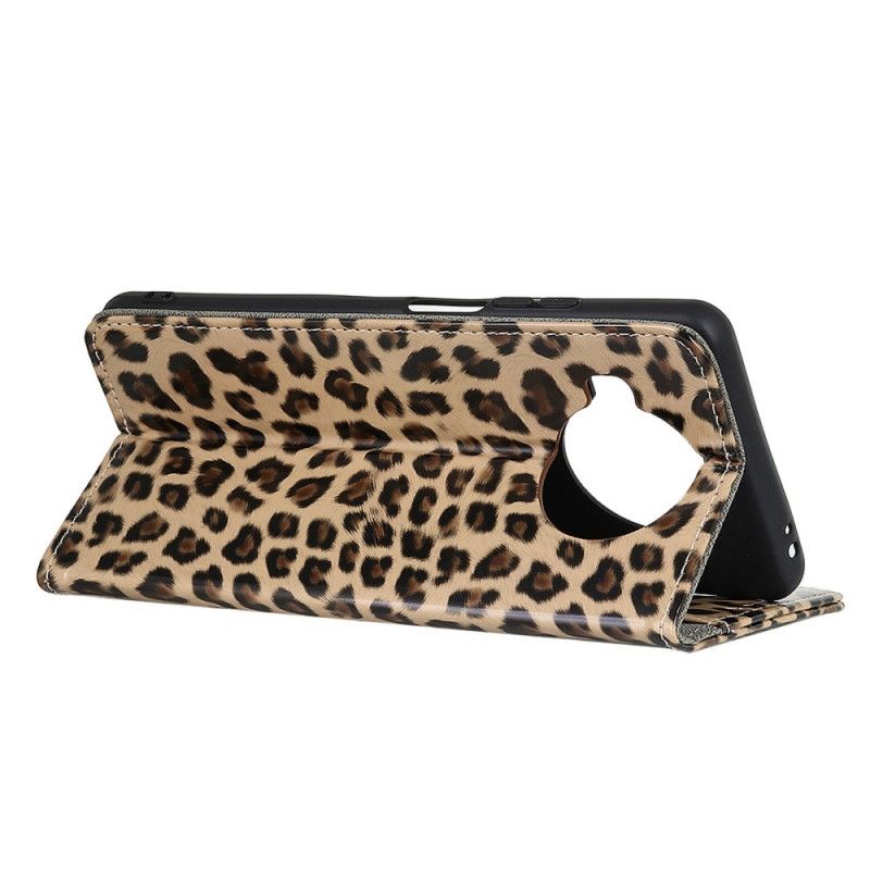 Flip Cover Læder for Xiaomi Mi 10T Lite 5G / Redmi Note 9 Pro 5G Enkel Leopard