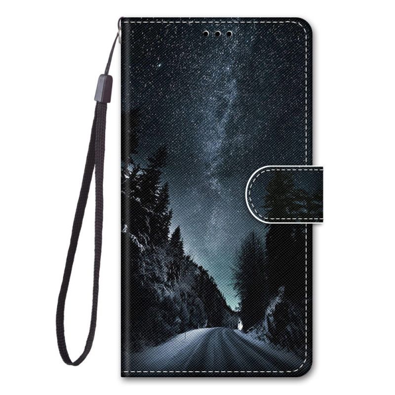 Flip Cover Læder for Xiaomi Mi 10T Lite 5G / Redmi Note 9 Pro 5G Grå Landskab