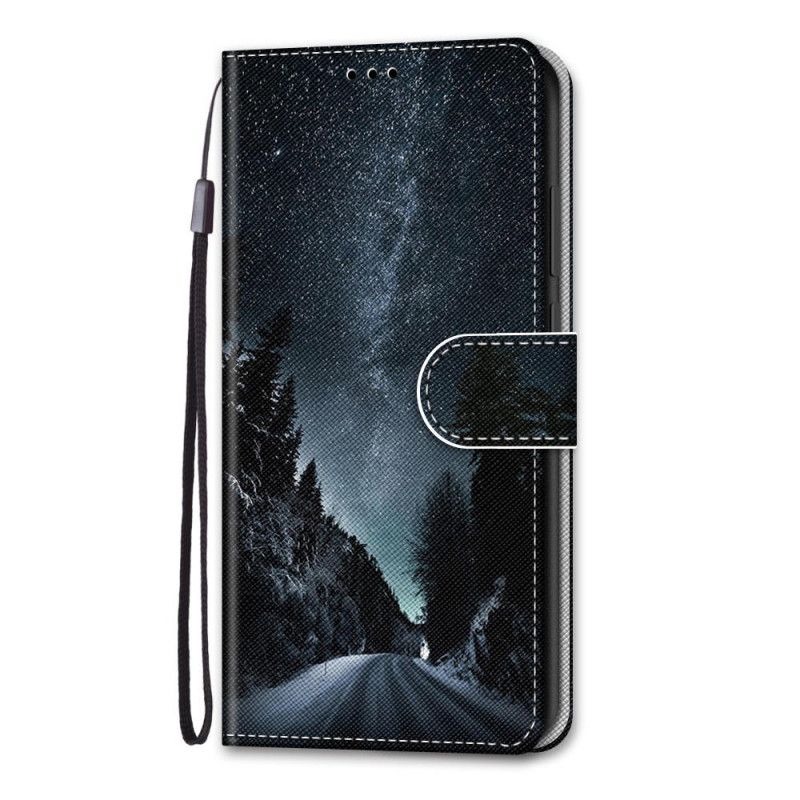 Flip Cover Læder for Xiaomi Mi 10T Lite 5G / Redmi Note 9 Pro 5G Grå Landskab