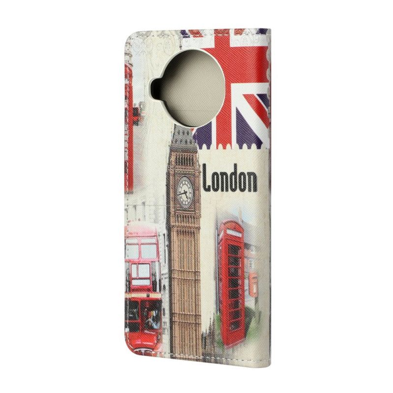 Flip Cover Læder for Xiaomi Mi 10T Lite 5G / Redmi Note 9 Pro 5G London Liv