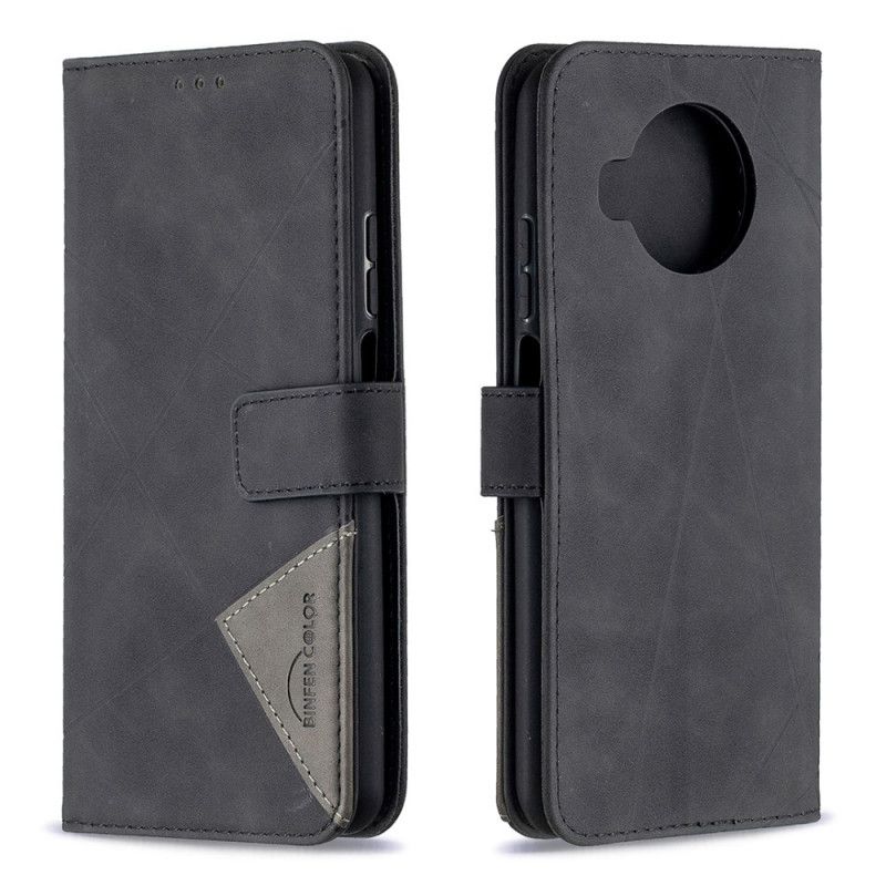 Flip Cover Læder for Xiaomi Mi 10T Lite 5G / Redmi Note 9 Pro 5G Sort Binfen Farve