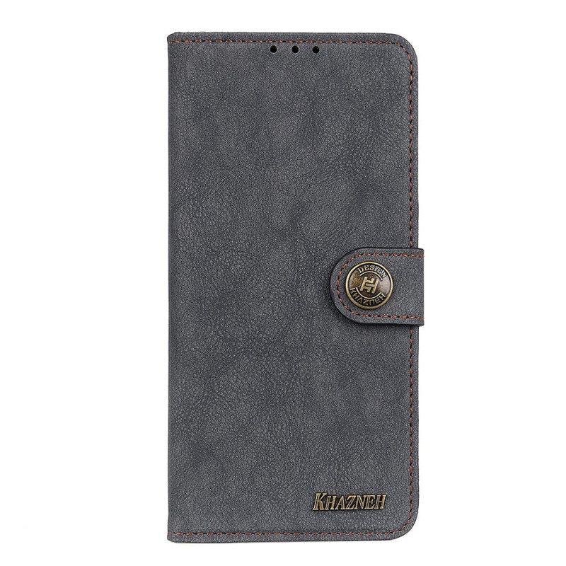 Flip Cover Læder for Xiaomi Mi 10T Lite 5G / Redmi Note 9 Pro 5G Sort Khazneh